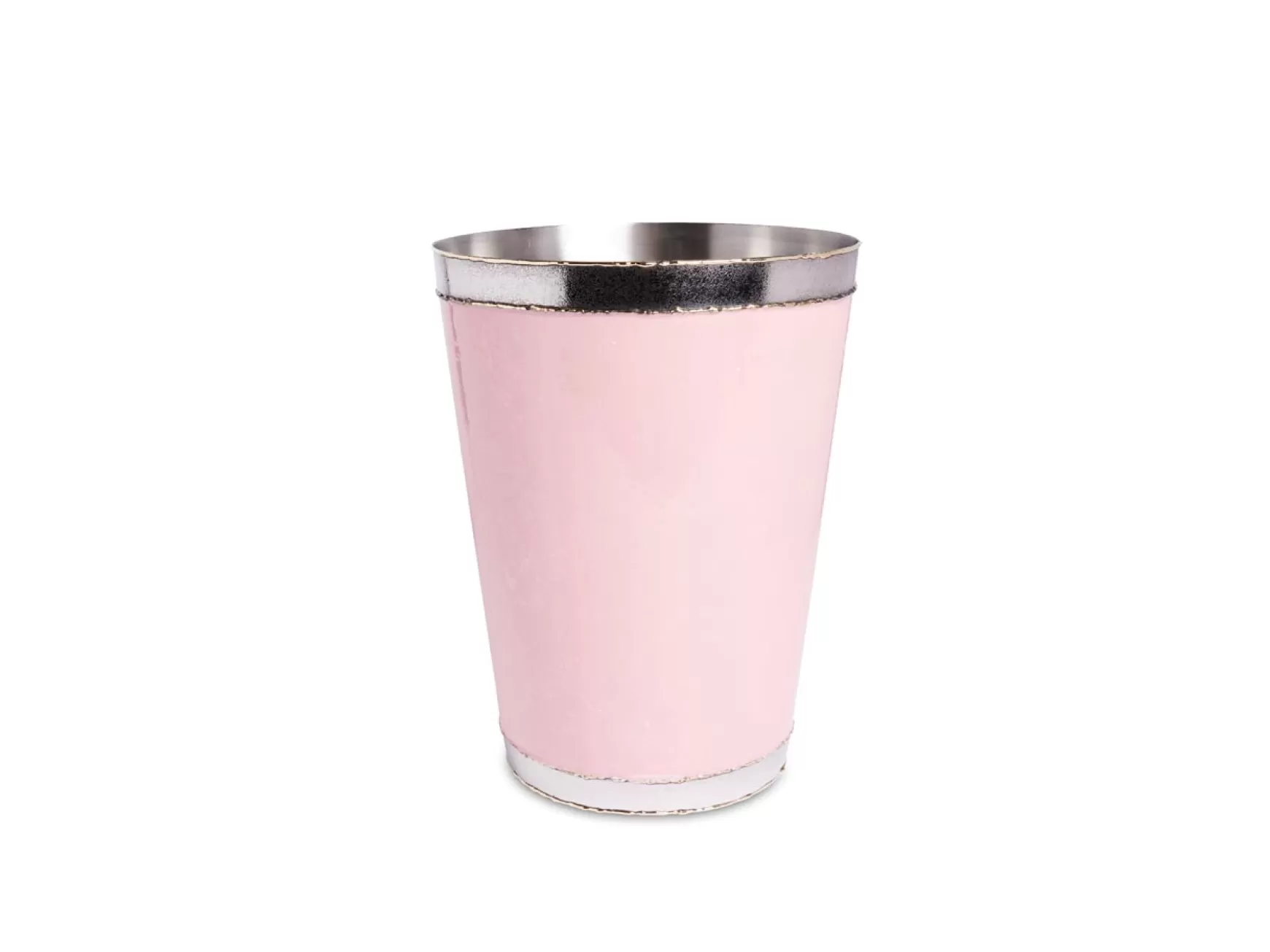 Julia Knight Cascade 11" Waste Basket Pink Lace Online
