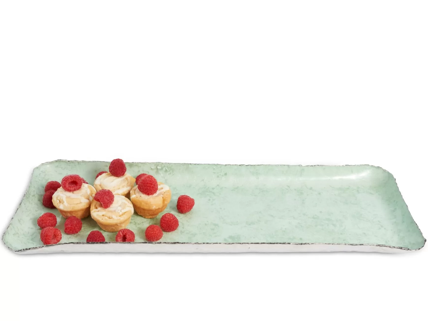 Julia Knight Cascade 17" Rectangle Tray Surf Discount