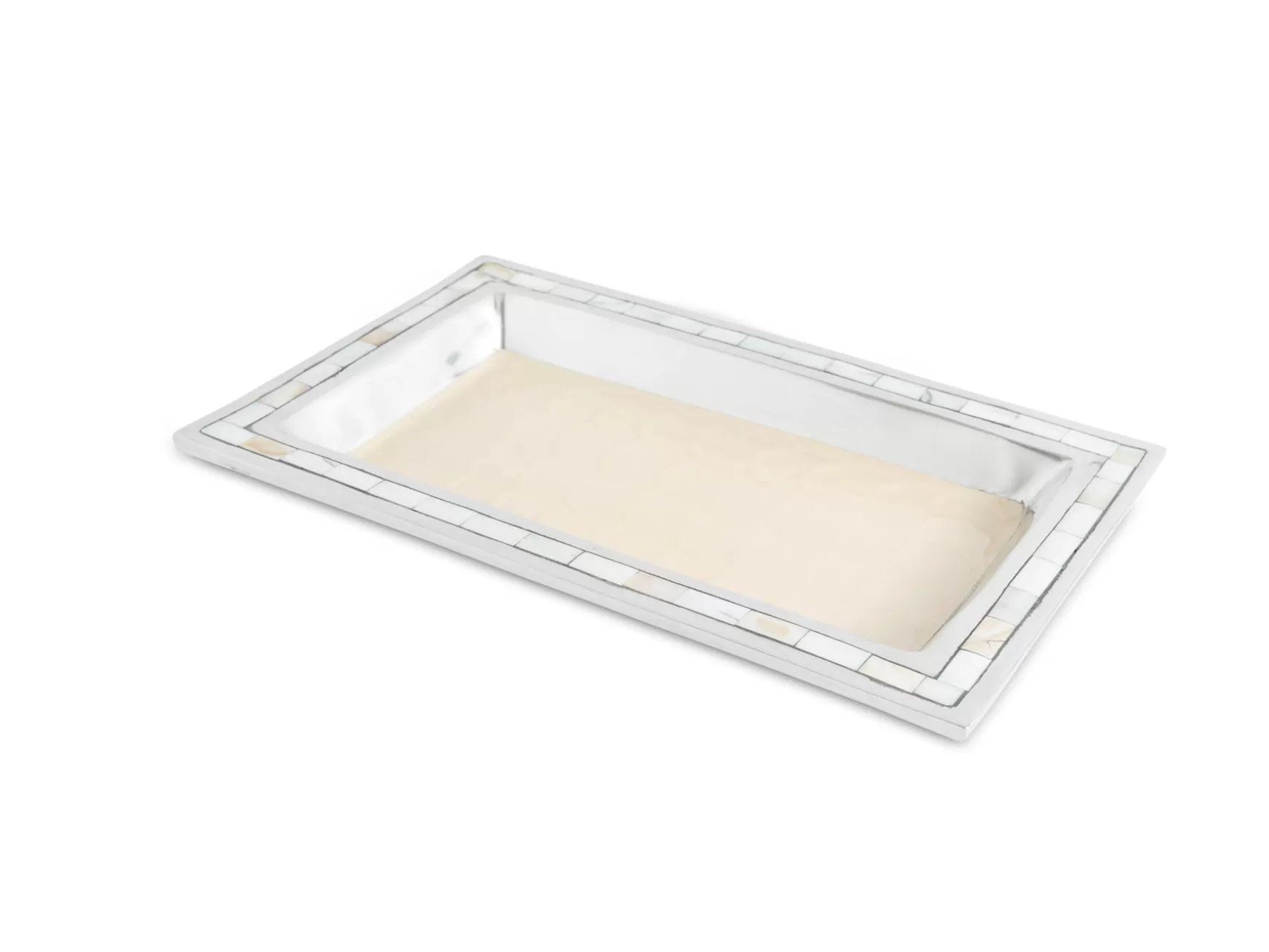 Julia Knight Classic 12" Vanity Tray Snow Fashion