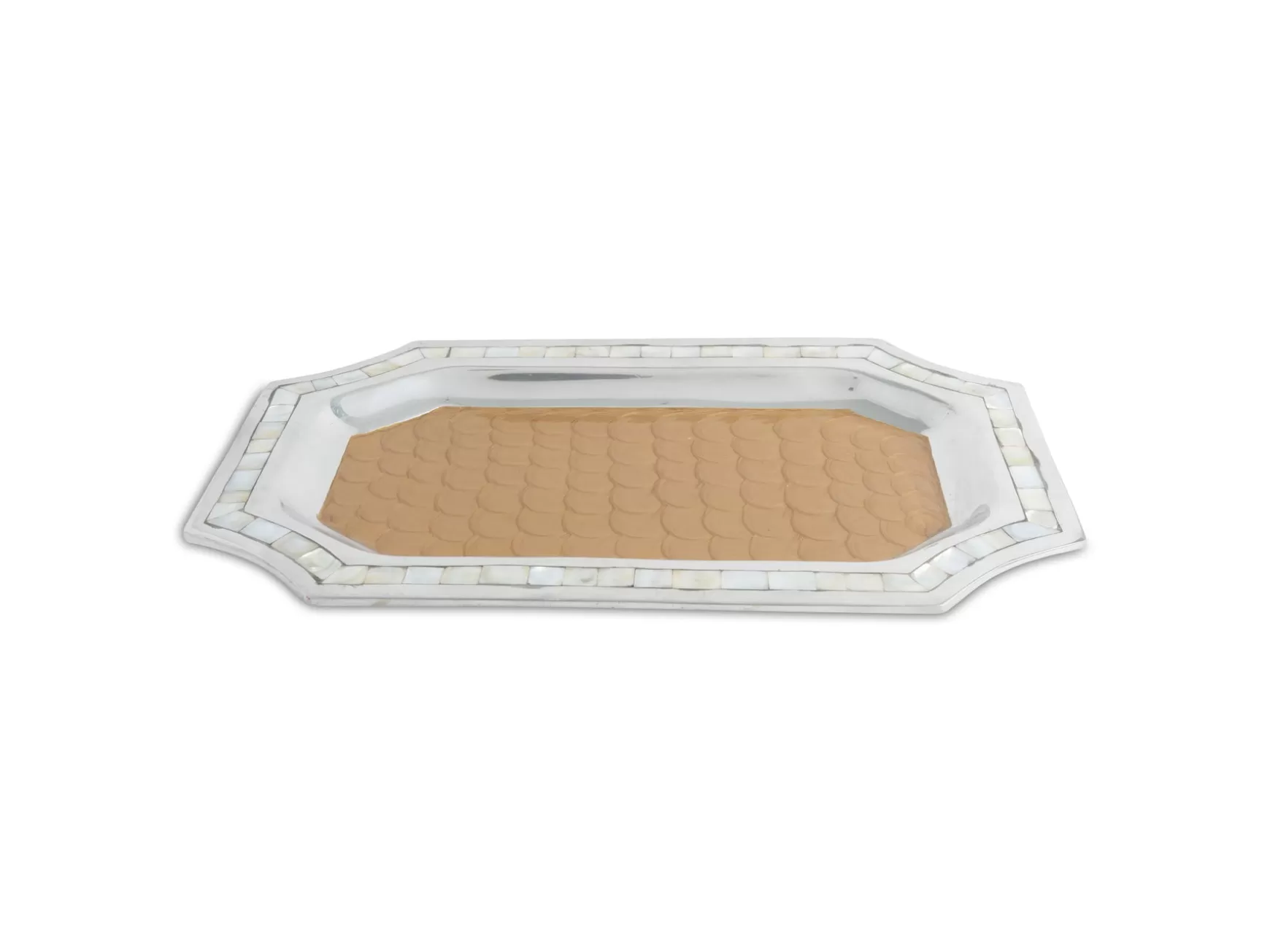 Julia Knight Classic 16" Octagonal Tray Toffee Store