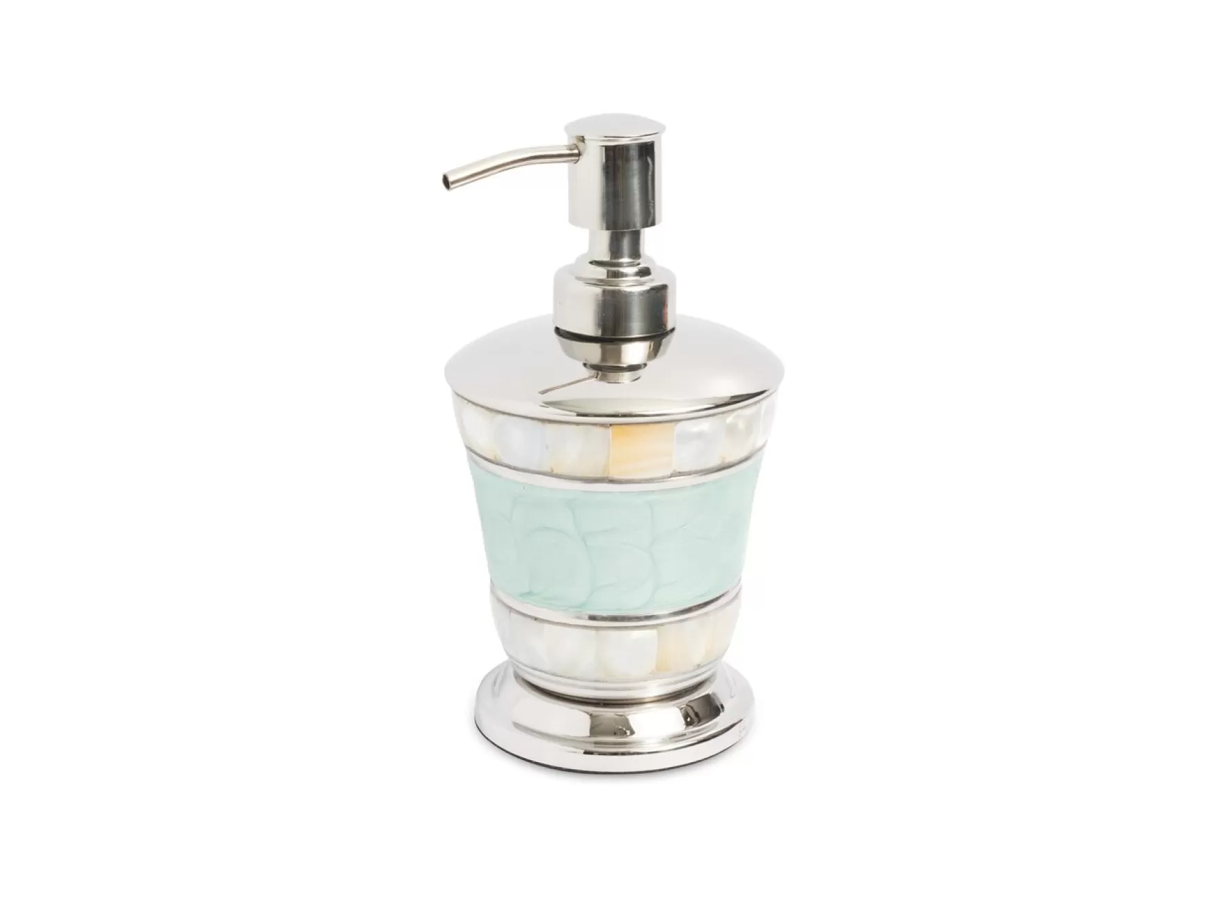 Julia Knight Classic 7" Soap/Lotion Dispenser Aqua Outlet