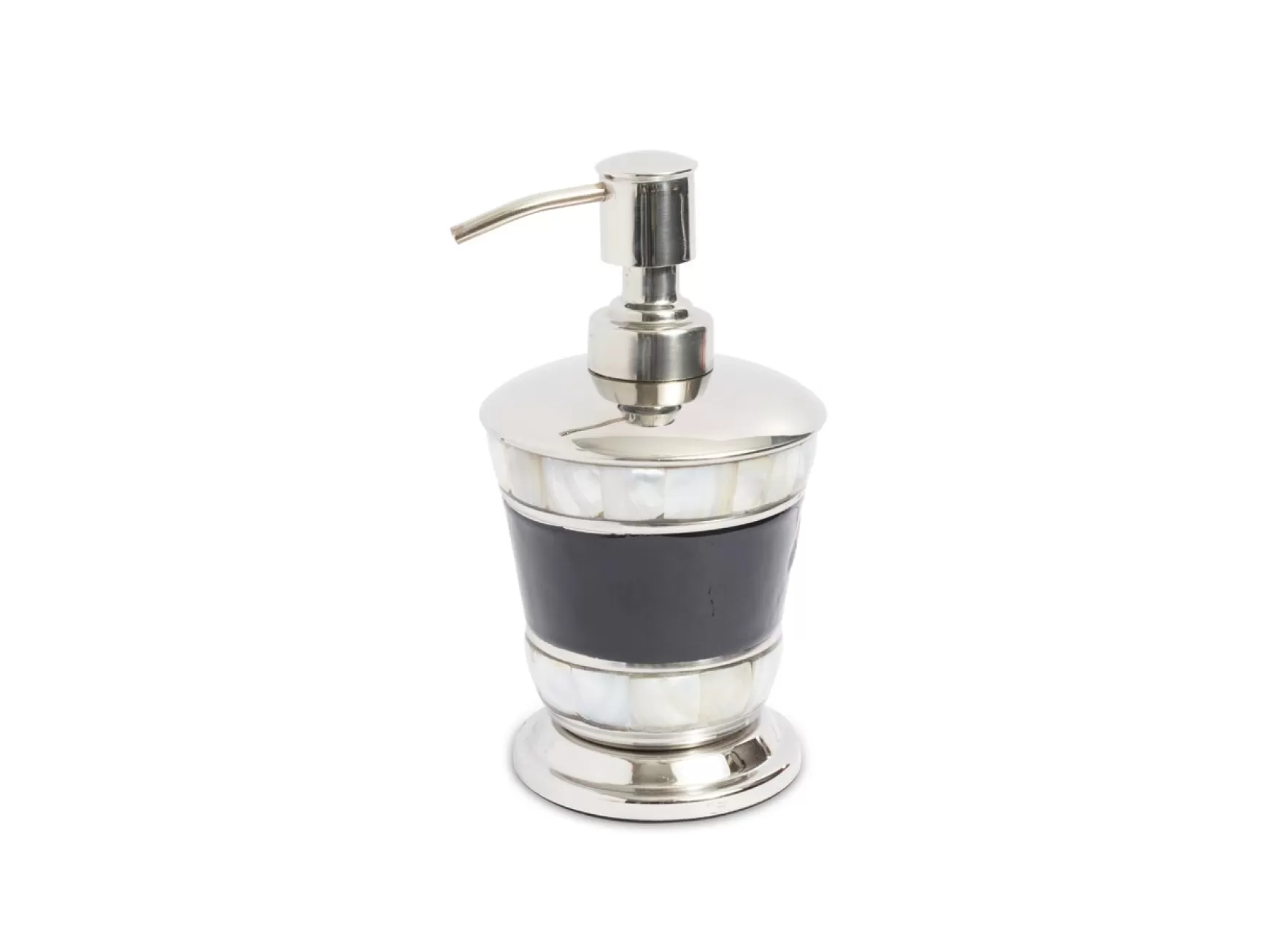 Julia Knight Classic 7" Soap-Lotion Dispenser Caviar Outlet