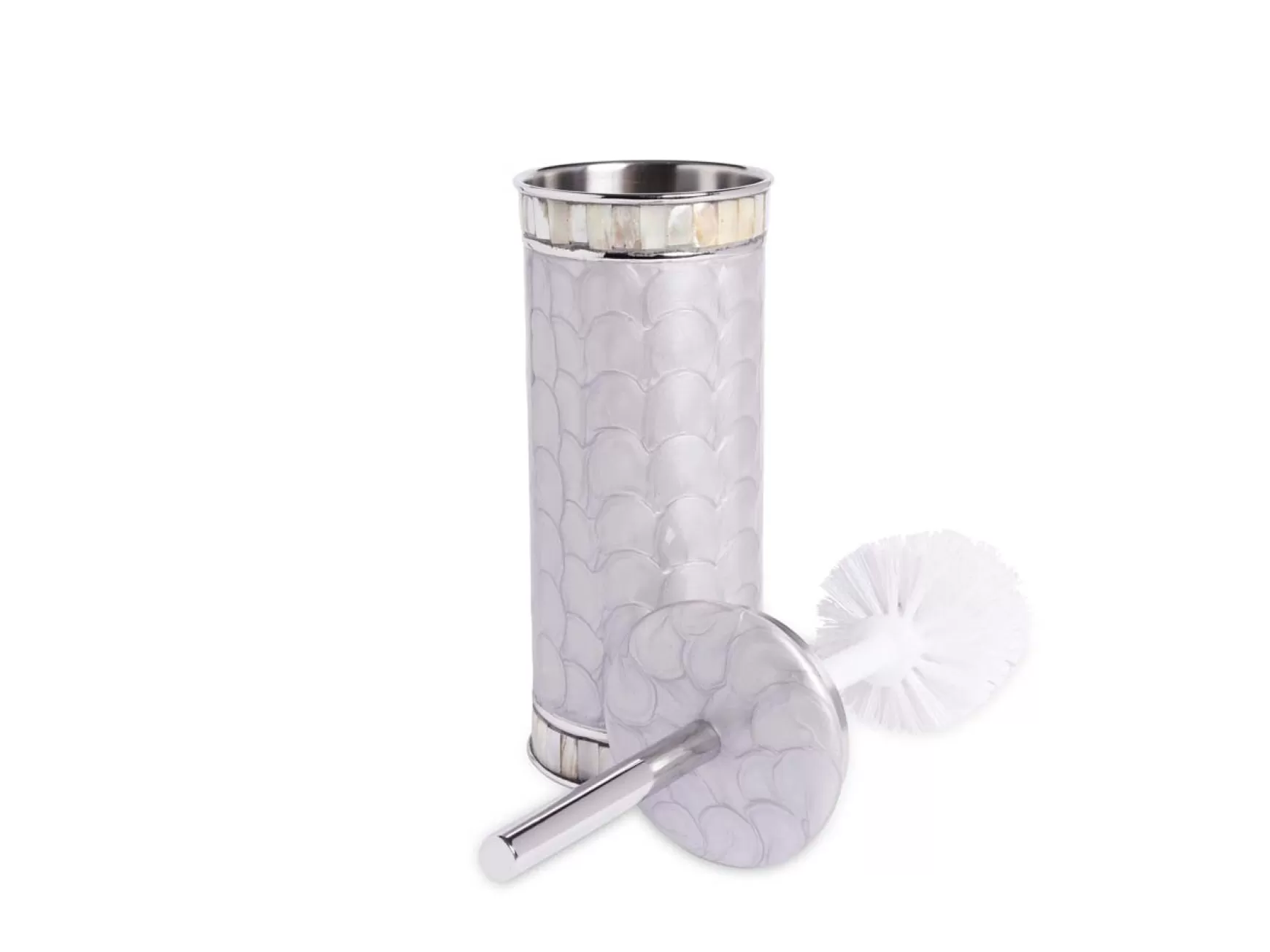 Julia Knight Classic Toilet Bowl Brush Platinum Best