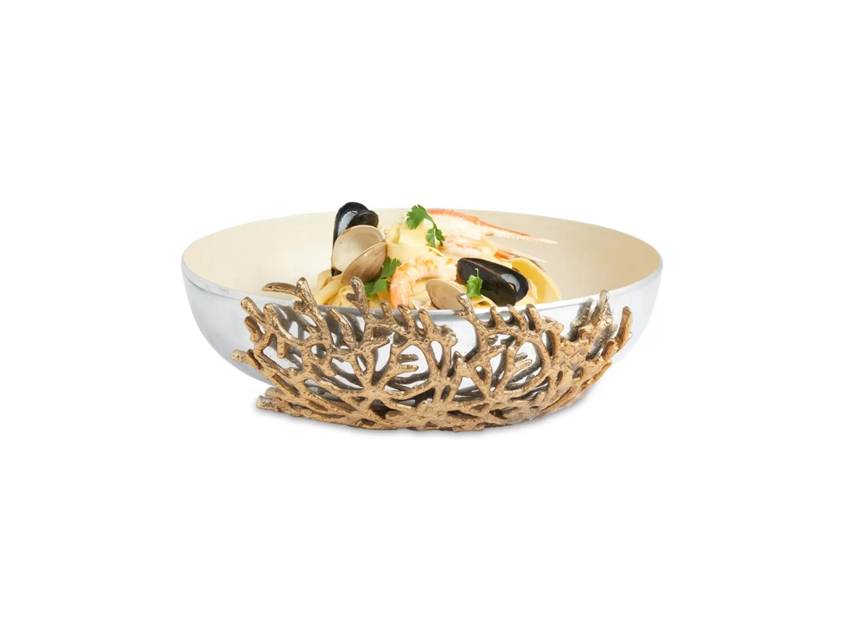 Julia Knight Coral 15" Bowl Snow Best