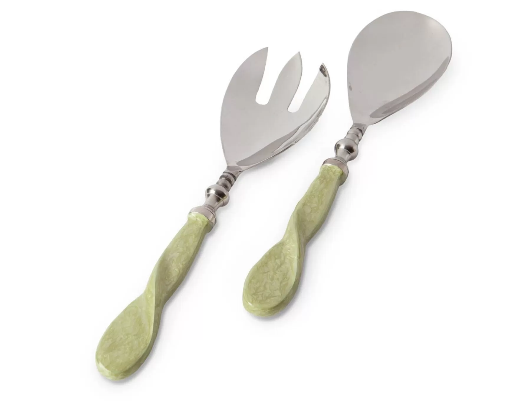 Julia Knight Eclipse Salad Serving Set Celadon Outlet