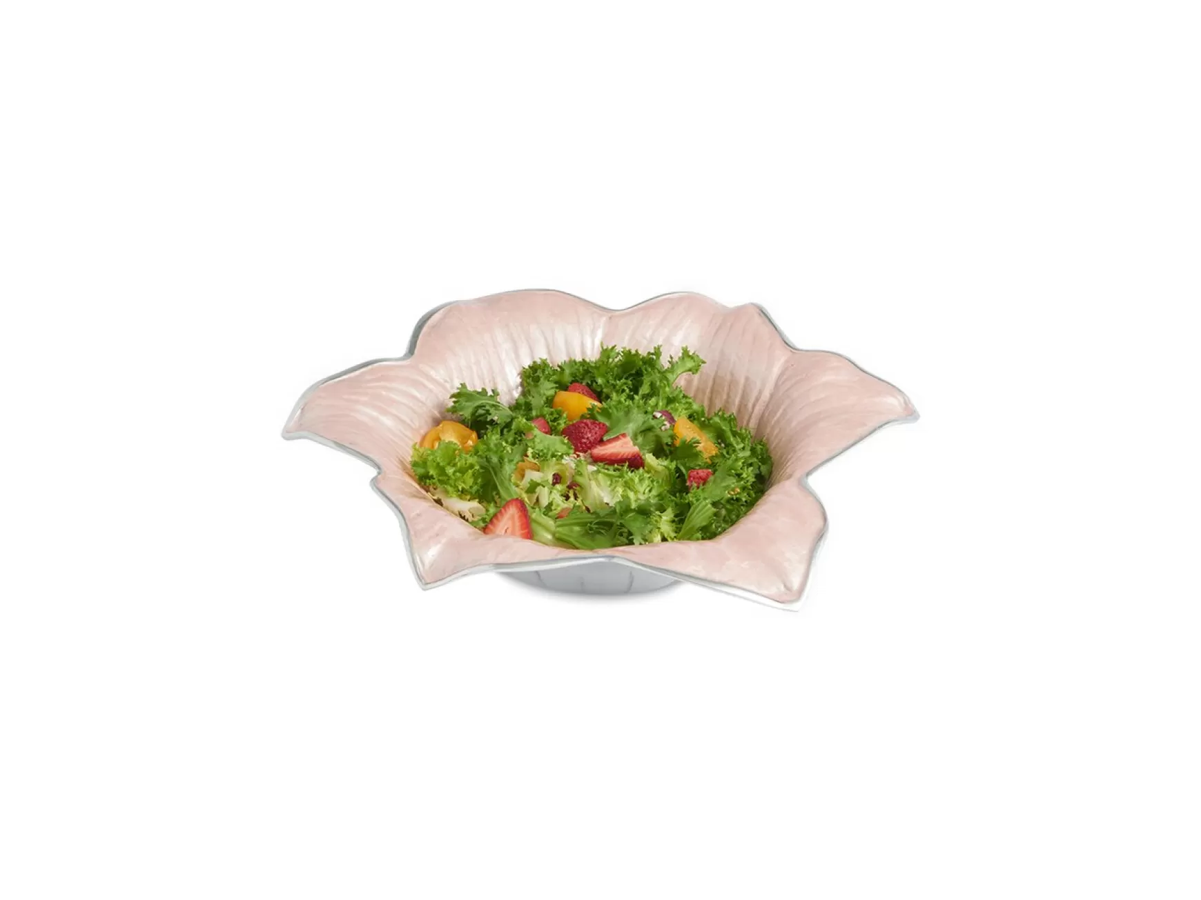 Julia Knight Lily 15" Bowl Pink Ice Cheap