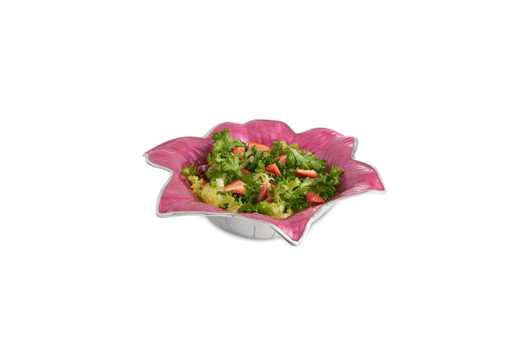 Julia Knight Lily 15" Bowl Raspberry Best