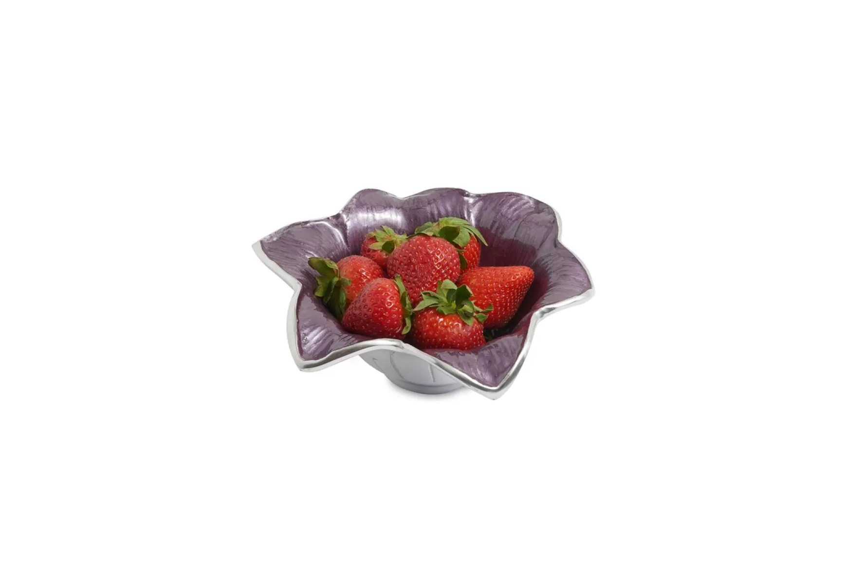 Julia Knight Lily 8" Bowl Amethyst Fashion