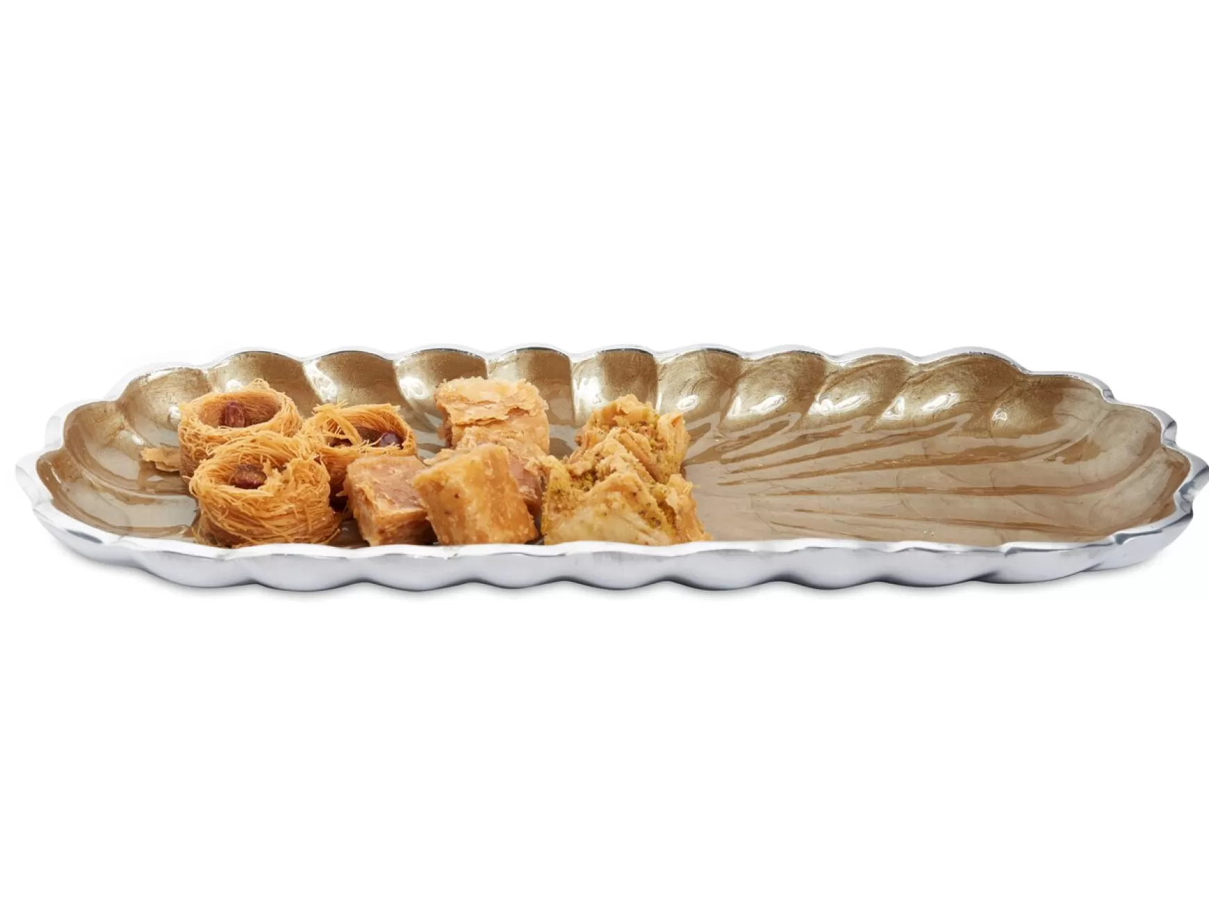 Julia Knight Peony 14" Rectangular Tray Toffee Discount