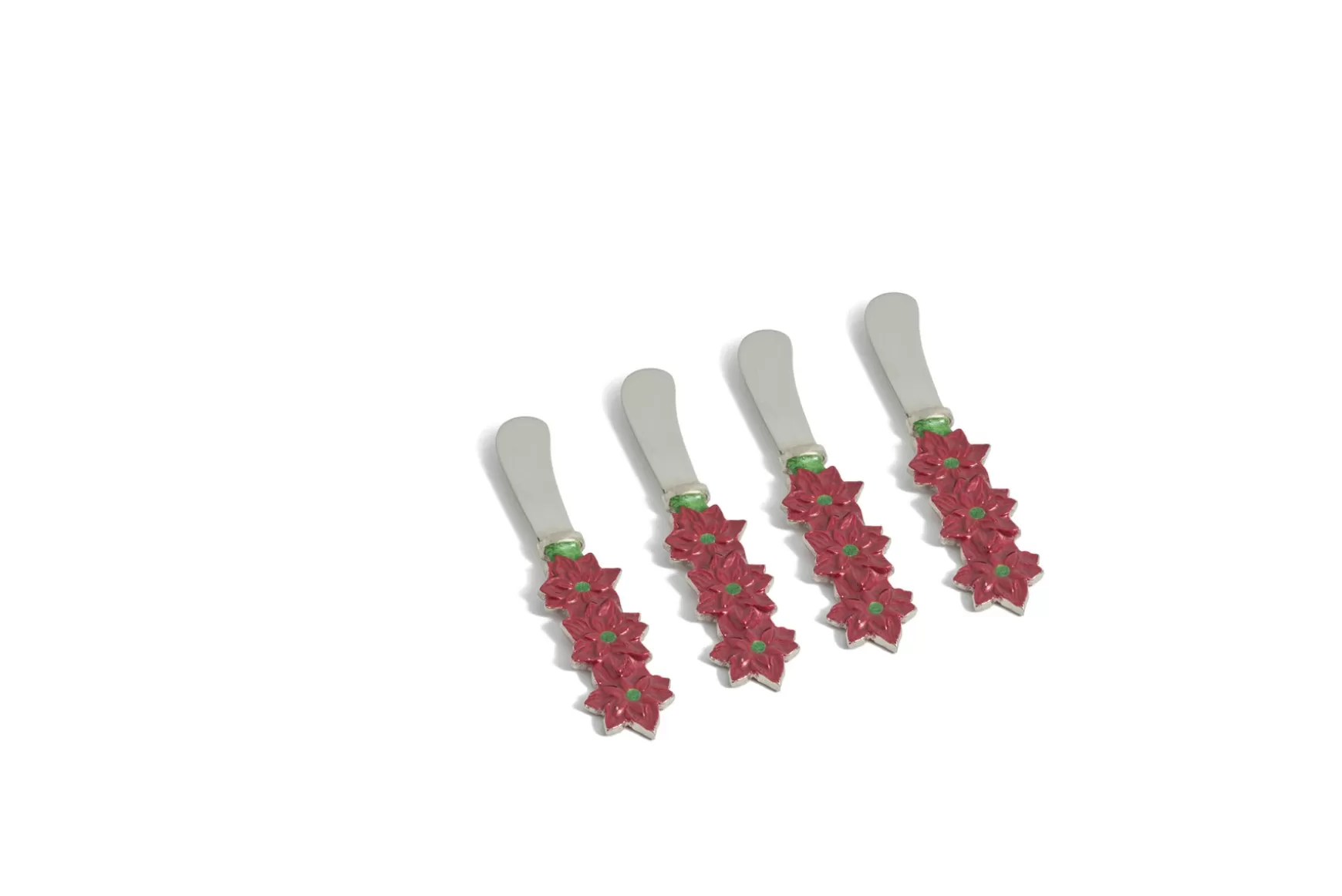 Julia Knight Poinsettia Spreader Pomegranate Hot