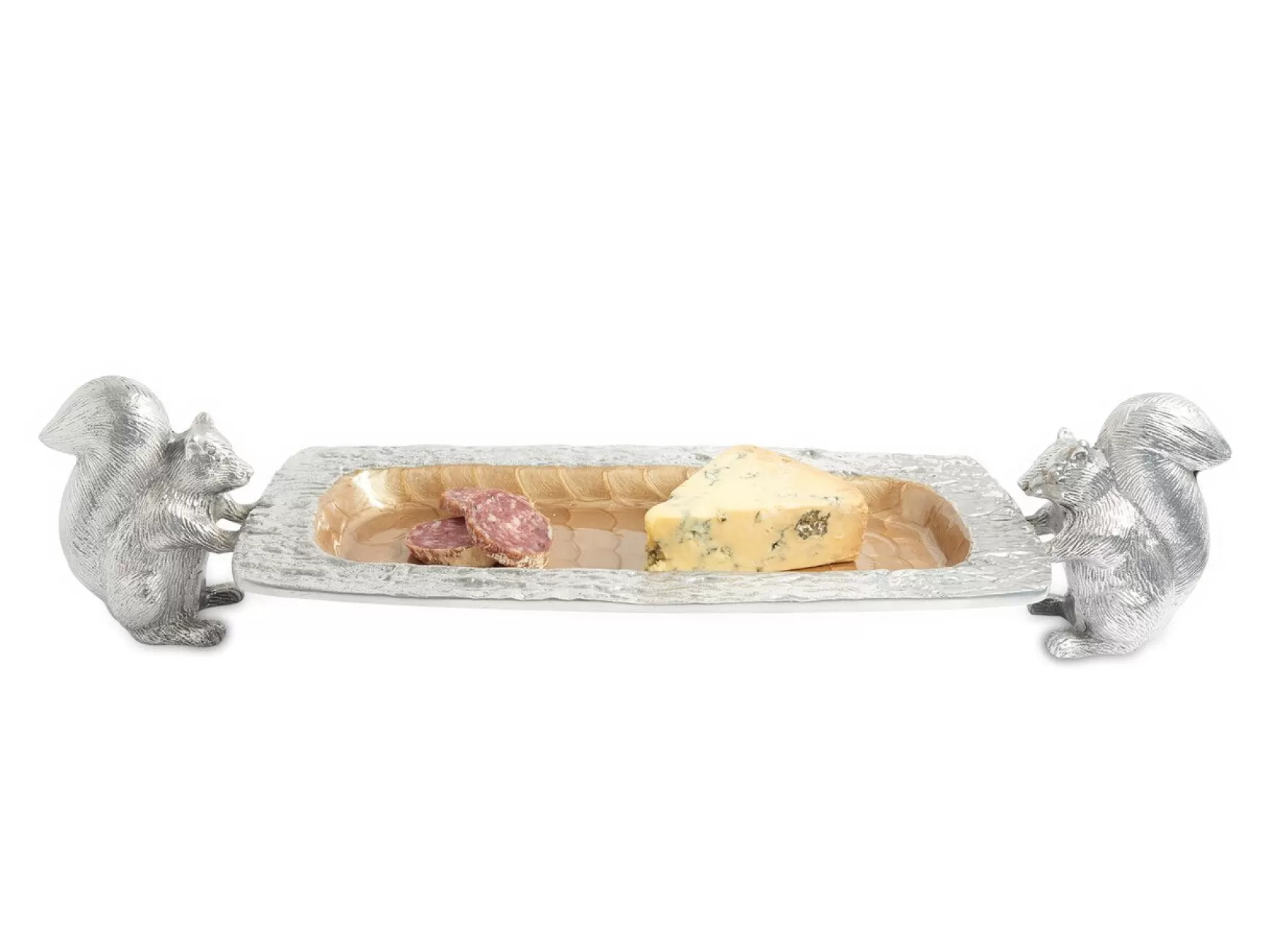 Julia Knight Squirrel 21" Centerpiece Tray Toffee Online