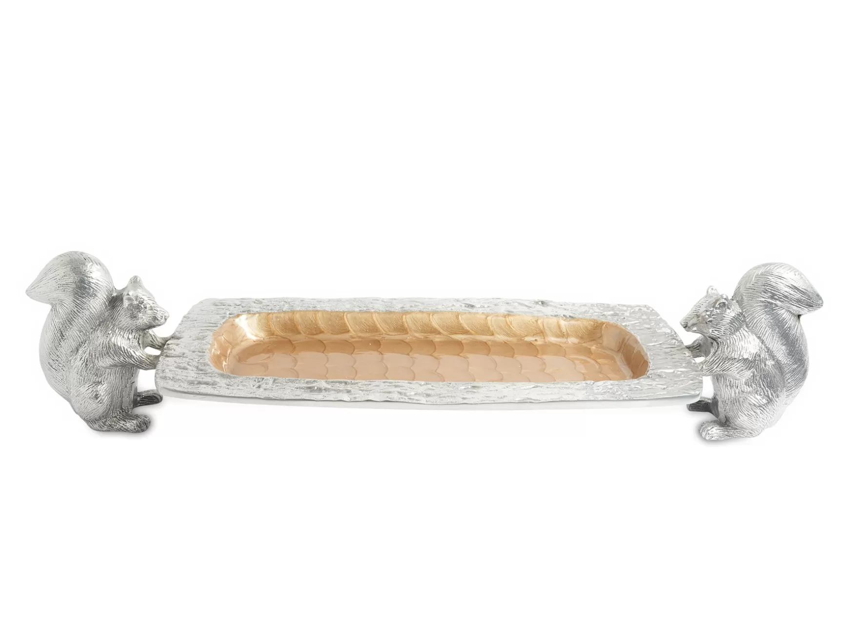 Julia Knight Squirrel 21" Centerpiece Tray Toffee Online
